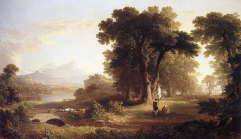 Asher Brown Durand The Morning of Life oil painting image